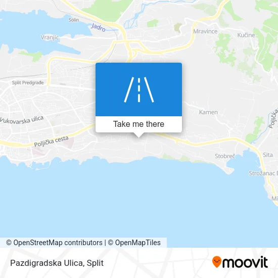 Pazdigradska Ulica map