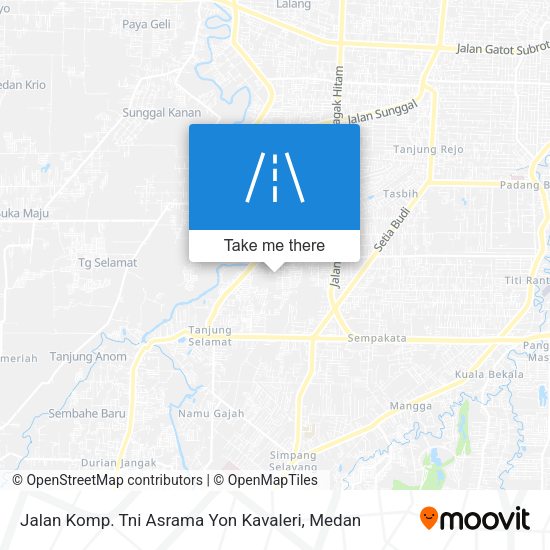 Jalan Komp. Tni Asrama Yon Kavaleri map