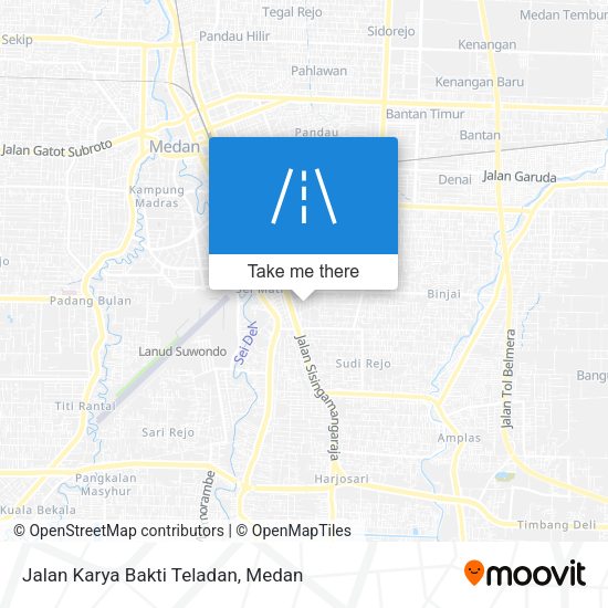 Jalan Karya Bakti Teladan map