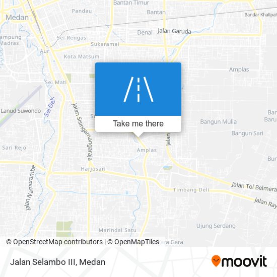 Jalan Selambo III map