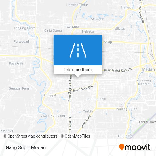 Gang Supir map