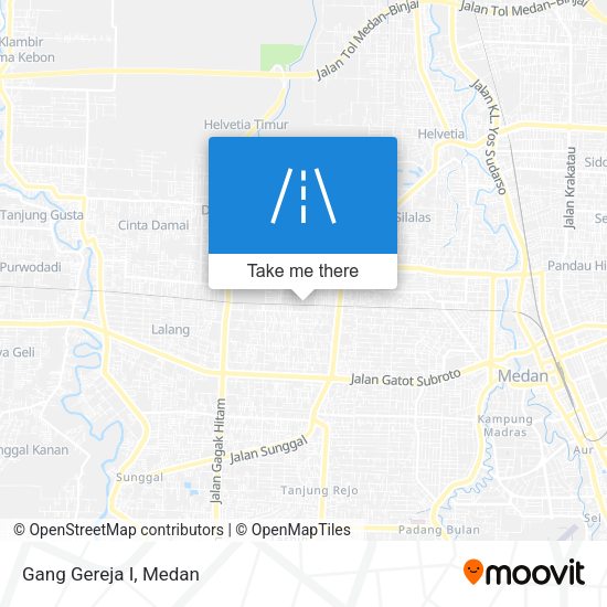 Gang Gereja I map