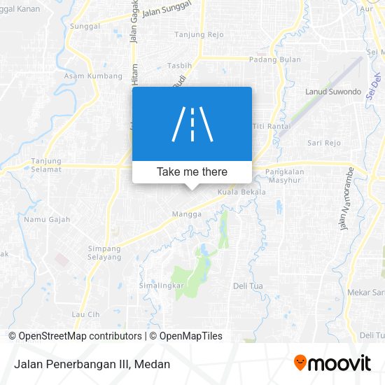 Jalan Penerbangan III map