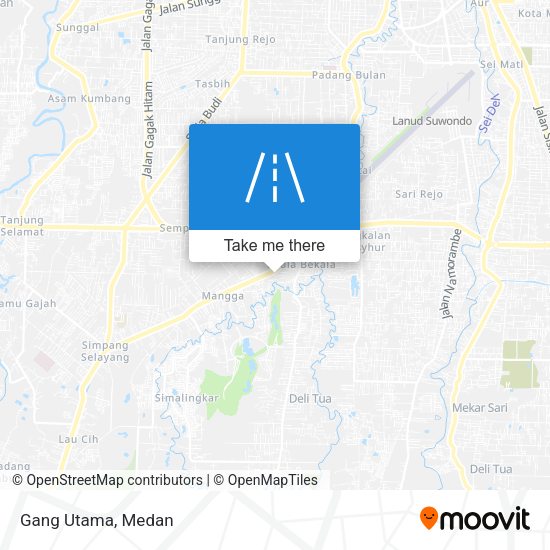 Gang Utama map