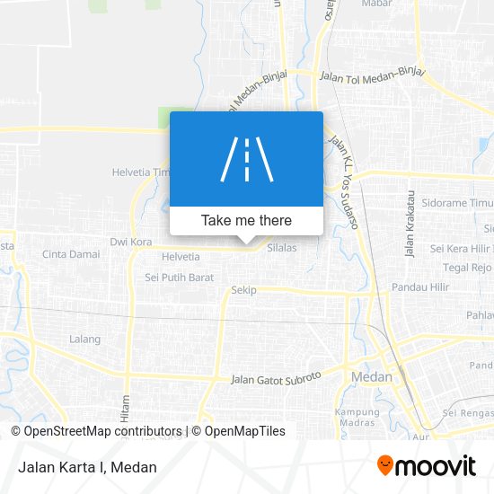 Jalan Karta I map