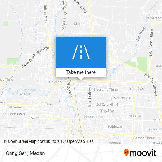 Gang Seri map