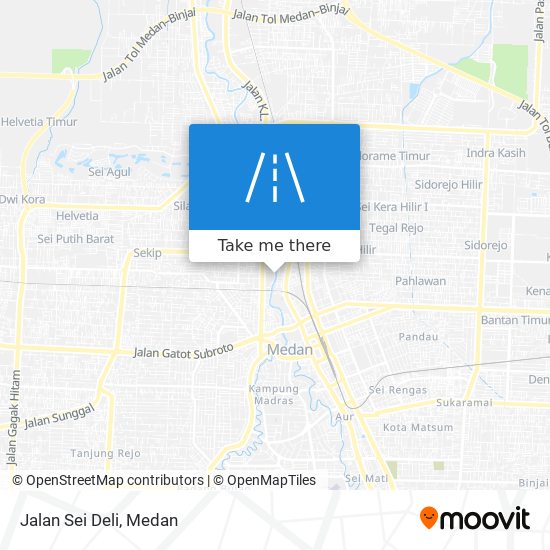 Jalan Sei Deli map