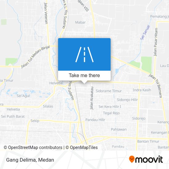 Gang Delima map