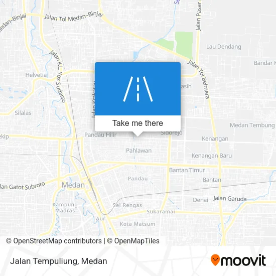 Jalan Tempuliung map