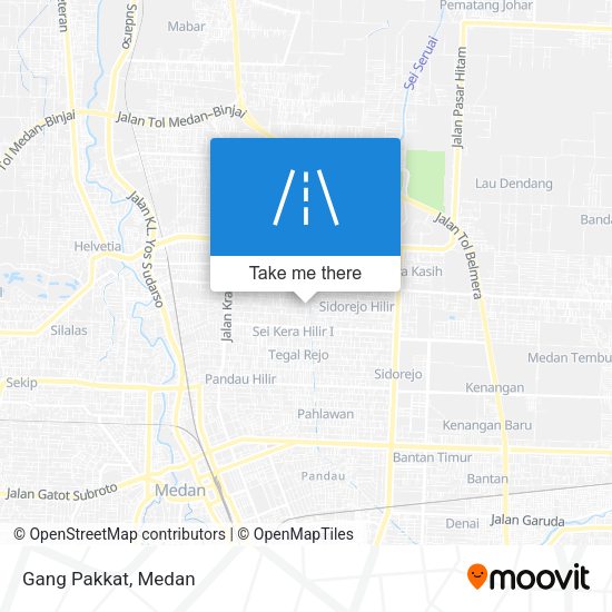 Gang Pakkat map