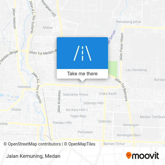 Jalan Kemuning map