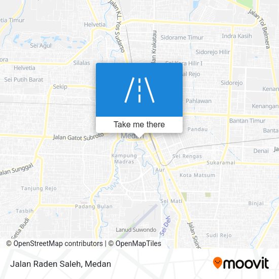 Jalan Raden Saleh map