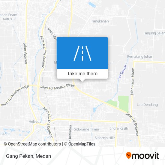 Gang Pekan map