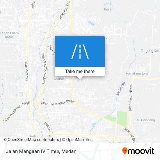 Jalan Mangaan IV Timur map