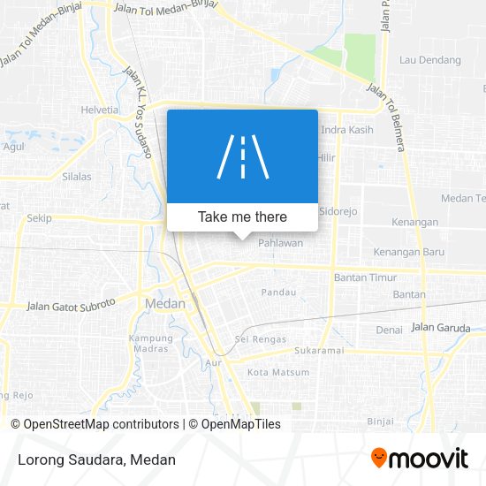 Lorong Saudara map