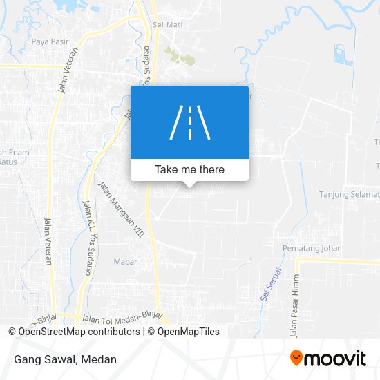 Gang Sawal map