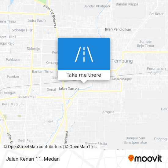 Jalan Kenari 11 map