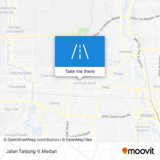 Jalan Tanjung V map