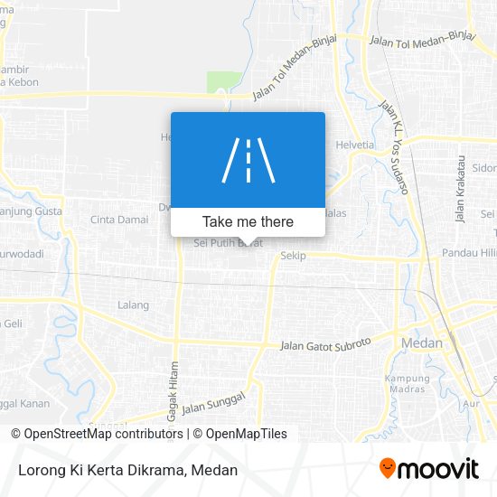 Lorong Ki Kerta Dikrama map