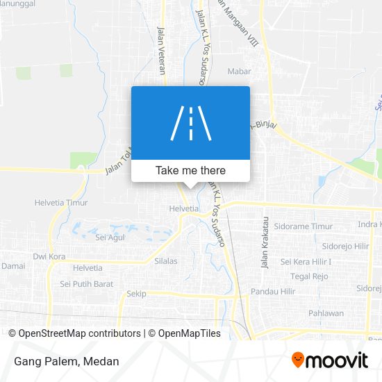 Gang Palem map