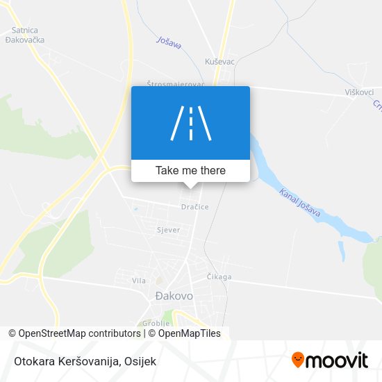 Otokara Keršovanija map