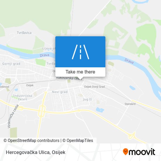 Hercegovačka Ulica map