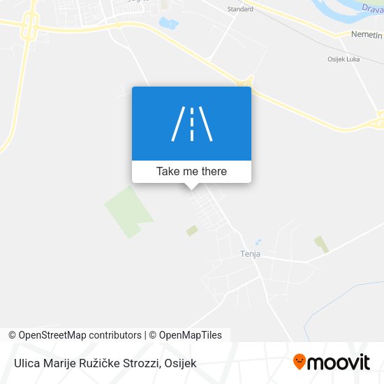 Ulica Marije Ružičke Strozzi map