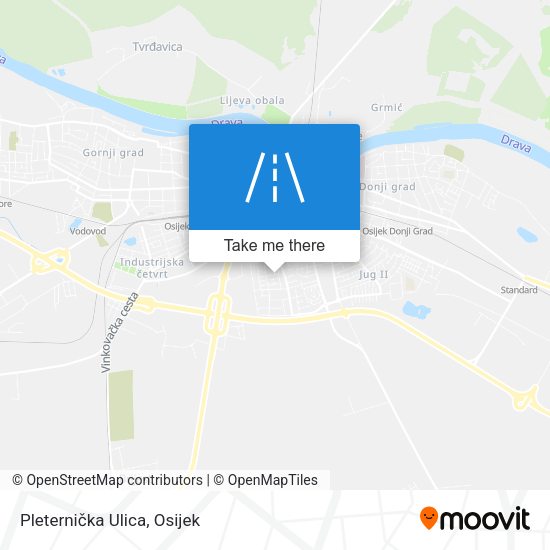 Pleternička Ulica map