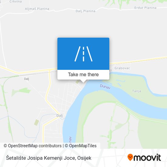 Šetalište Josipa Kemenji Joce map