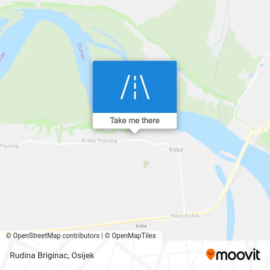 Rudina Briginac map