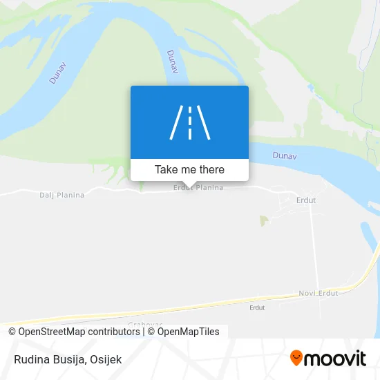 Rudina Busija map