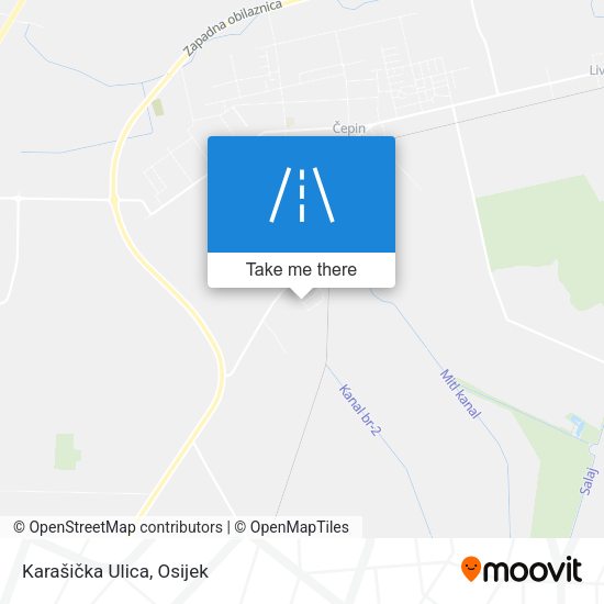 Karašička Ulica map
