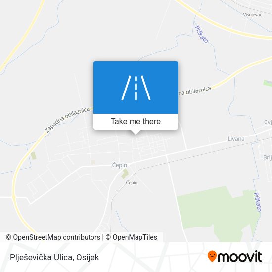 Plješevička Ulica map