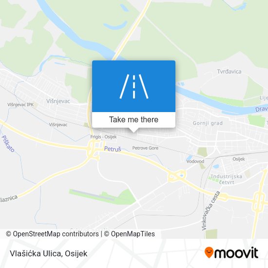 Vlašićka Ulica map
