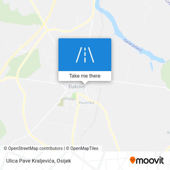 Ulica Pave Kraljevića map
