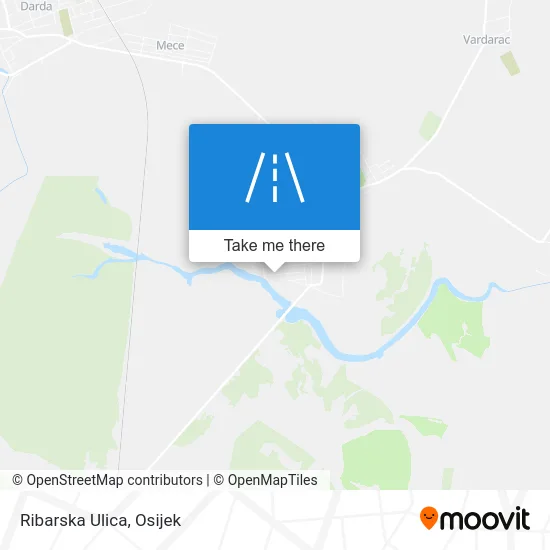 Ribarska Ulica map