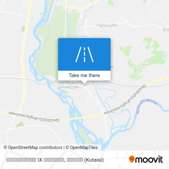 ახალგაზრდობის IX შესახვევი map
