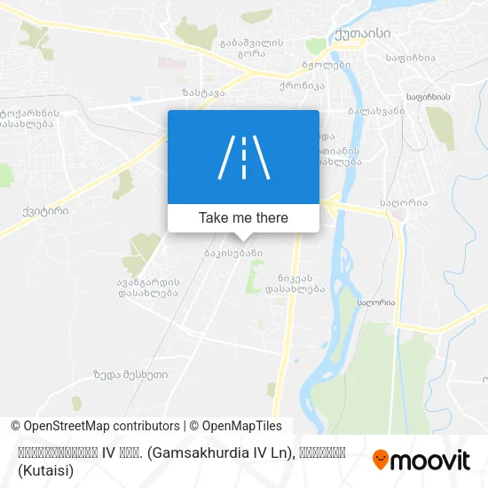 გამსახურდიას IV შეს. (Gamsakhurdia IV Ln) map