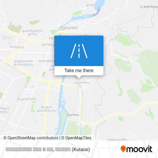 ბალანჩივაძის ქუჩა II შეს map
