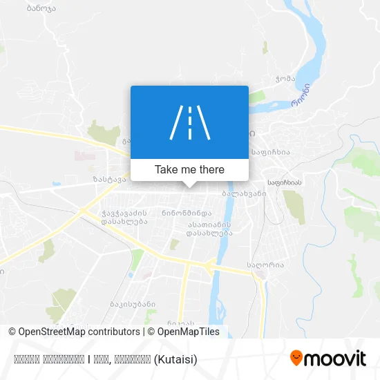 ნოდარ დუმბაძის I შეს map