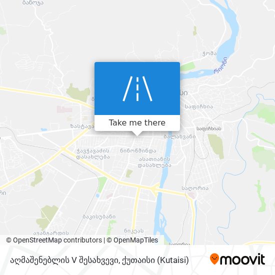 აღმაშენებლის V შესახვევი map