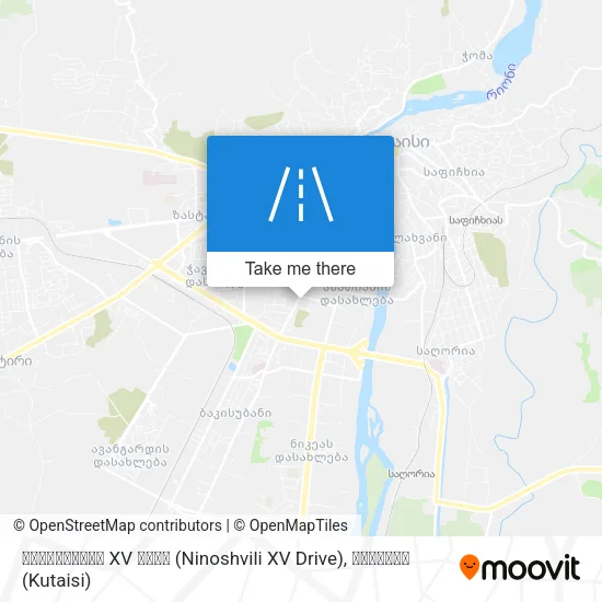 ნინოშვილის XV ჩიხი (Ninoshvili XV Drive) map