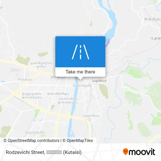 Rodzevichi Street map