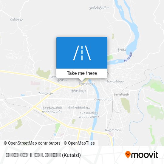 რუსთაველის II ჩიხი map