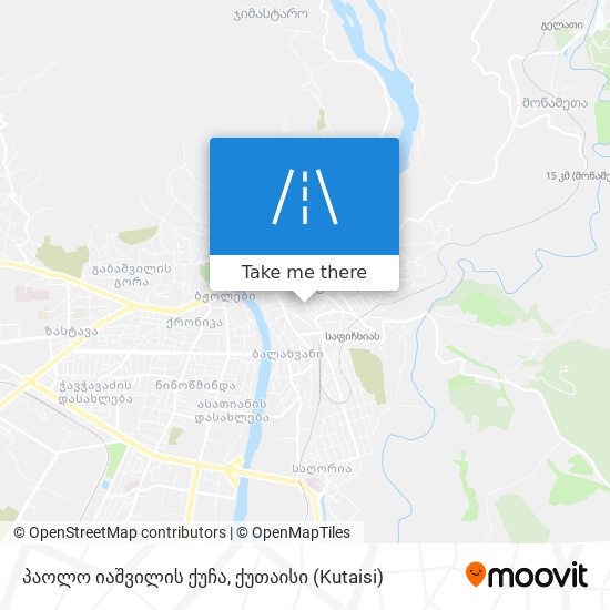 პაოლო იაშვილის ქუჩა map