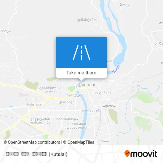 ჯაჭვის ხიდი map