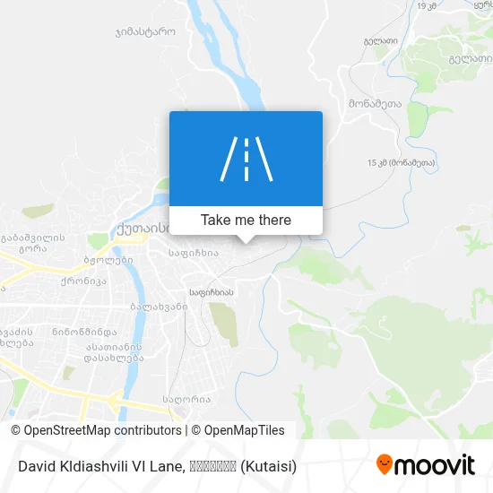 David Kldiashvili VI Lane map