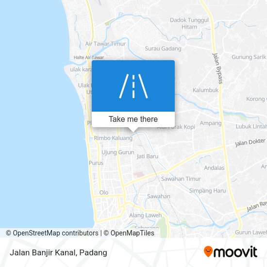 Jalan Banjir Kanal map