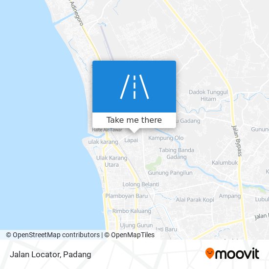 Jalan Locator map