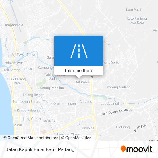 Jalan Kapuk Balai Baru map